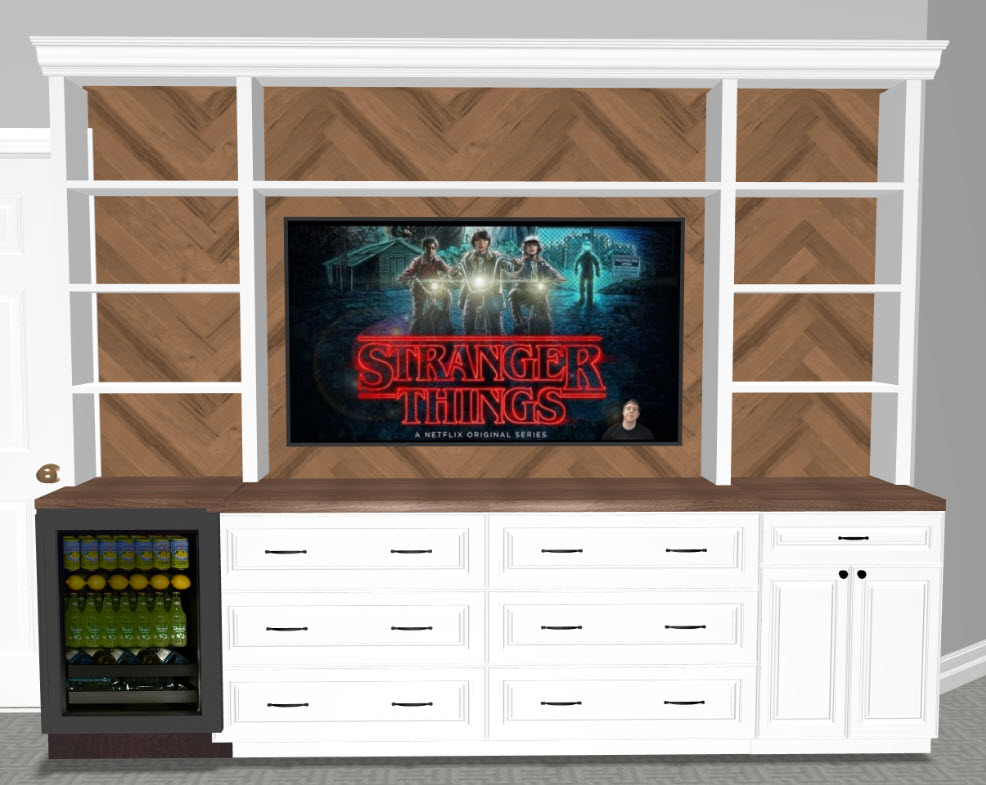 Stranger Things Basement Interior Design, Home Renovation, Basement Design Ideas, Game Room Design Ideas