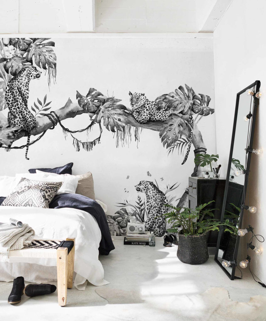 Monochrome Wallpaper Trends, 2020 Wallcovering Trends,