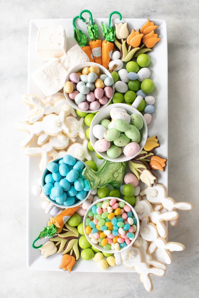 Easter Cookie Platter, Easter Candy Platter