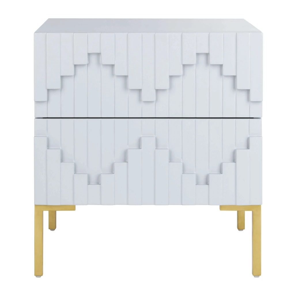 Different Types Of Zig Zags Patterns Zig Zag Bedside Chest Or Nightstand