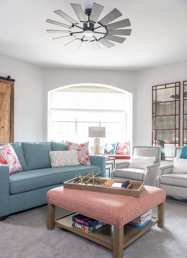 INTERIOR COLOR TRENDS 2020 Pastel Baby blue in interiors and