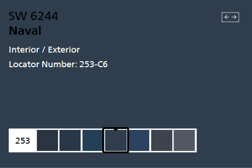 What Is Sherwin Williams Color Of The Year 2020 - Naval 
