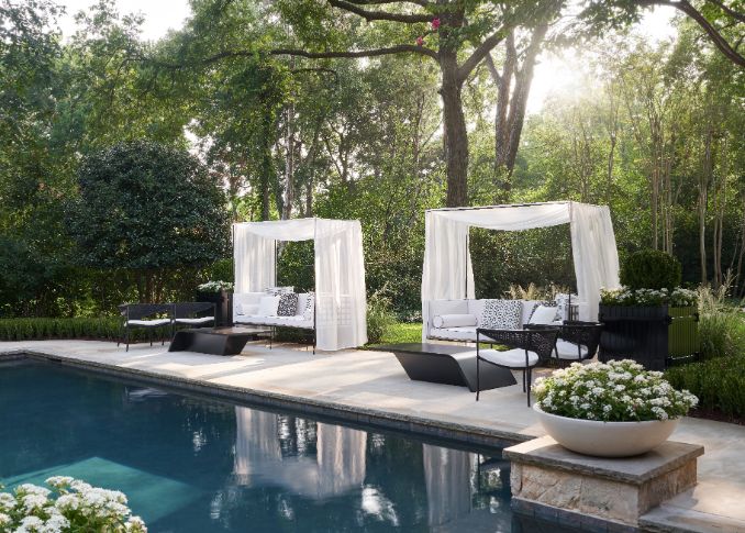 Luxury Pool & Backyard Ideas From Kips Bay Showhouse Dallas By Melissa Gerstle