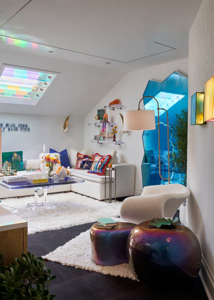 The Colorful Utopia Loft By Sherry Hayslip Features Amazing Teen Room Ideas In The 2020 Kips Bay Designer Showhouse Dallas Tx, Dallas Designers, Dallas Interior Designers, Interior Designers In Dallas Tx, Dallas Tx Decorators, Interior Decorators Dallas Tx, D'Kor Home, Dkor Home, Dee Frazier