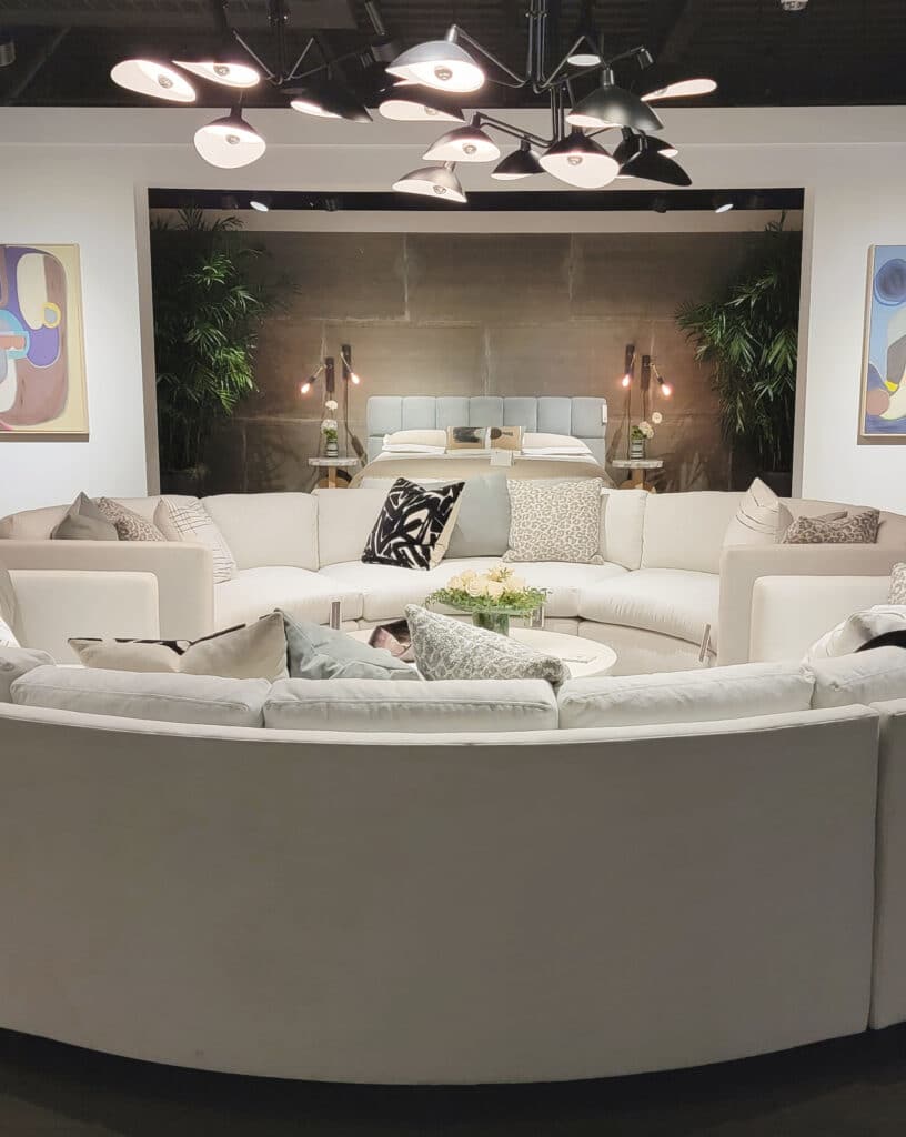 Best Soft Organic Curves & Fluid Home Trends From High Point Market D'Kor Home Interiors | Best Interior Designers Dallas Tx Uncategorized Built In Desk Ideas For Home Office