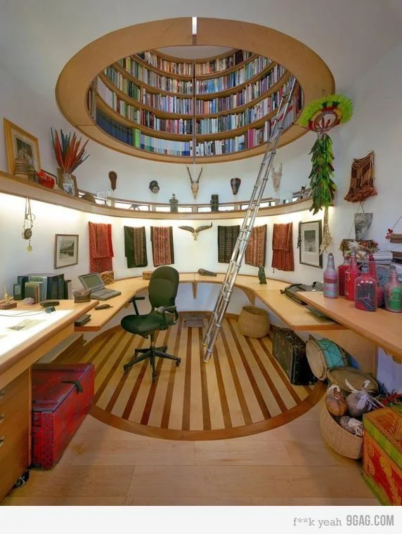 Book Case Built In Ceiling 