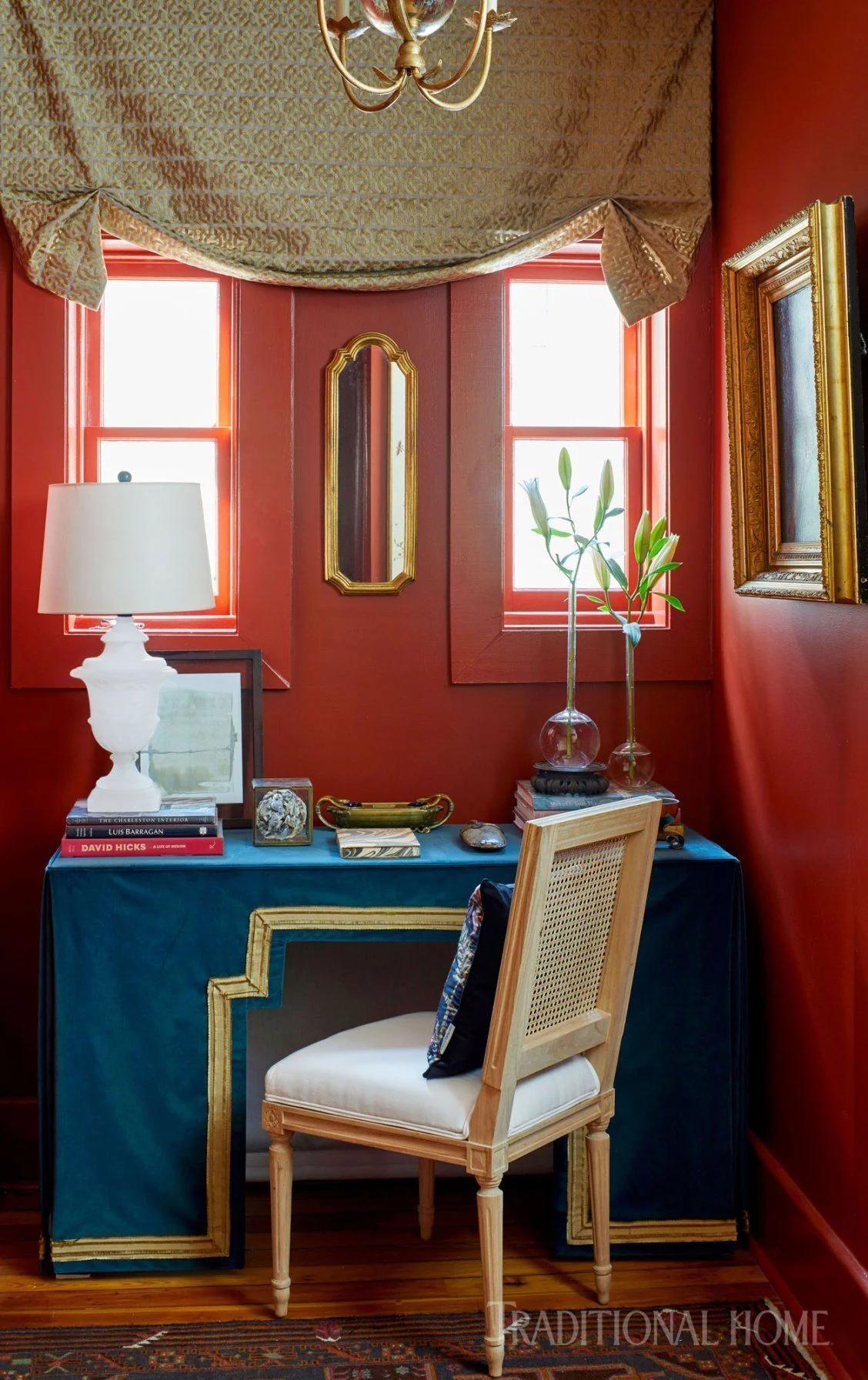 24 Super Colorful Home Office Ideas That Make Working At Home Easier | D'KOR HOME Interiors | Best Interior Designers Dallas TX home, interior, design, dallas, designers, home, interior, design, dallas, designers, view